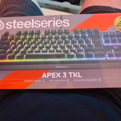 SteelSeries Apex 3 TKL gaming keyboard, brand new,