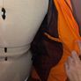 Superdry Orange Windcheater Jacket - Small size Image 5