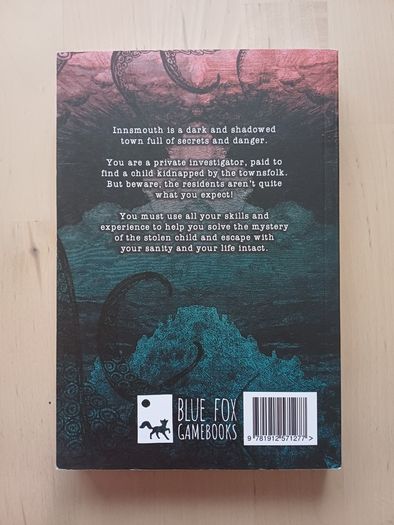 Innsmouth - The Stolen Child by Simon Birks (Cthulhu Horror Choose Your Own Adventure Paperback 2022 NEW)