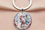 Seahorse Keyring