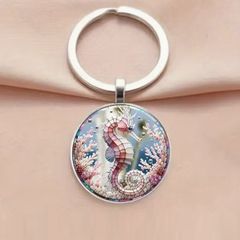 Seahorse Keyring
