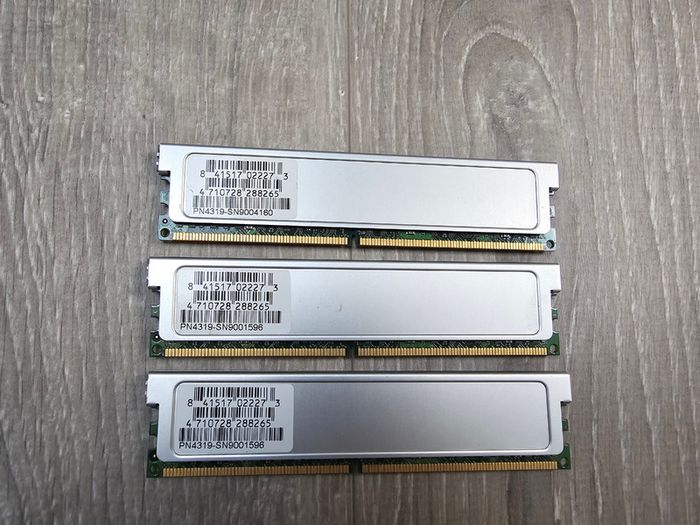 3 X 2gb Geil Gx24gb6400dc 6gb Ddr2 800mhz Pc2-6400 Pc Ram