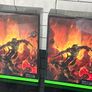 2 Doom Slayer glow in the dark Action Figures Image 3