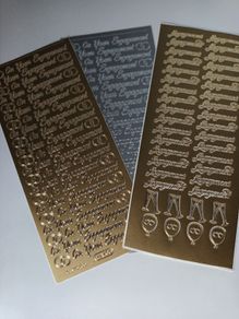Craft Stickers - Engagement