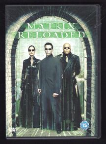 Matrix Reloaded 2 Disc DVD Movie staring Keanu Reeves, Carrie-Anne Moss & Laurence Fishburne