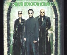 Matrix Reloaded 2 Disc DVD Movie staring Keanu Reeves, Carrie-Anne Moss & Laurence Fishburne