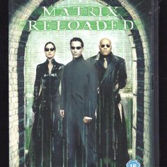 Matrix Reloaded 2 Disc DVD Movie staring Keanu Reeves, Carrie-Anne Moss & Laurence Fishburne