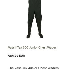 Kids fishing waders