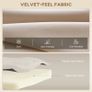Sleeper Sofa 2 Seater Sofa Velvet Sofa, Sleeper Function, incl. 2 Pillows Image 5
