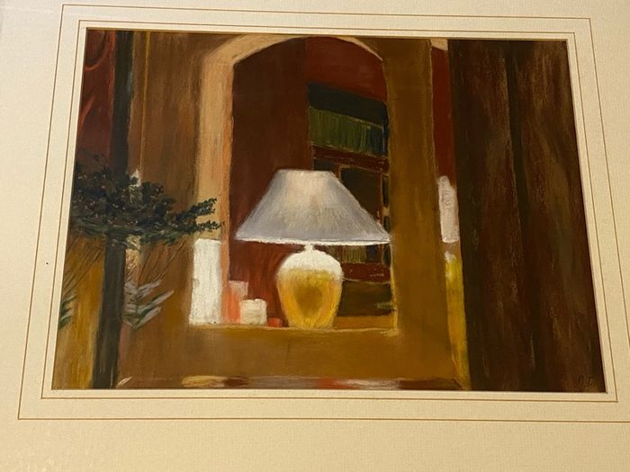 PAINTING  Title: Quiet Corner Artist: Padraig Thornton (Dublin-based artist)