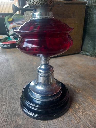 Veritas oil lamp, fully working, D18