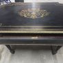 A 19th Century French Ebonised and Brass inlay and Metal Mounted Table with Drawer Image 3