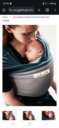 je porte mon bebe fabric wrap