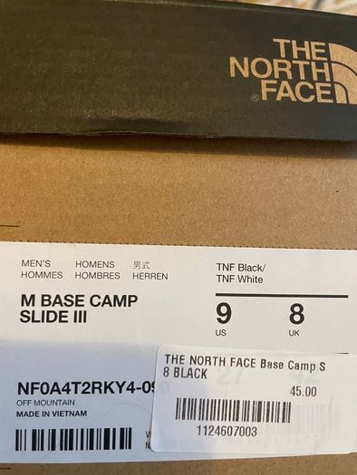 North face slide