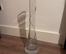 Large Louise Kennedy for Tipperary Crystal 'Spindle Tree' Vase (24 Inch)