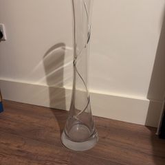 Large Louise Kennedy for Tipperary Crystal 'Spindle Tree' Vase (24 Inch)