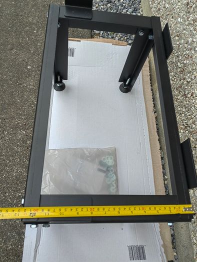 Adjustable Steel Base for Inserts Stove