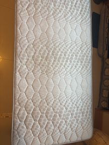 Single bed frame and mattress. Ideal junior bed.