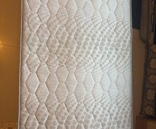 Single bed frame and mattress. Ideal junior bed.