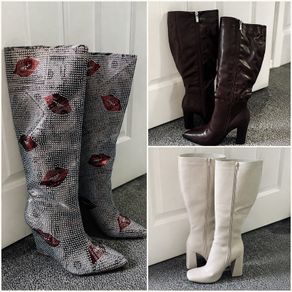Knee high boots