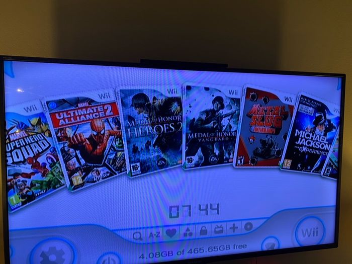 Modded Wii 500gb