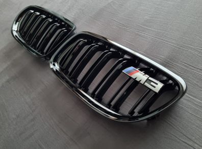 BMW 3 Series E92 E93 Lci Kidney Grilles With M3 Badge Brand New
