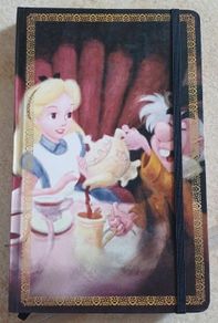 Disney Alice in Wonderland Notebook Brand New
