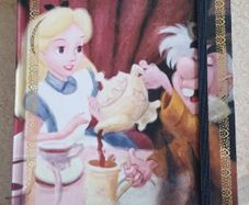 Disney Alice in Wonderland Notebook Brand New