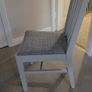 Extending Solid Wood Dining Table & 8 Matching Upholstered Chairs Image 6