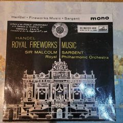 Handel Royal Fireworks Music Sir Malcolm Sargent 7 inch EP