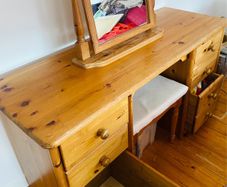 Desk with drawers