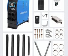Brand new. 5KW diesel auxiliary heater air heater heating air heater car truck LCD remote (Free Delivery)