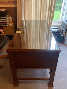 Classic executive style office desk.