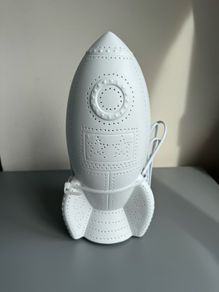 Simple Designs Rocketship Table Lamp