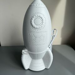 Simple Designs Rocketship Table Lamp
