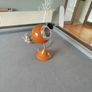 Retro Orange Eyeball Desk Lamp Marks & Spencer Space Age Style Image 2