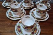 Staffordshire English Garden Tea Set