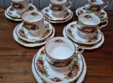 Staffordshire English Garden Tea Set