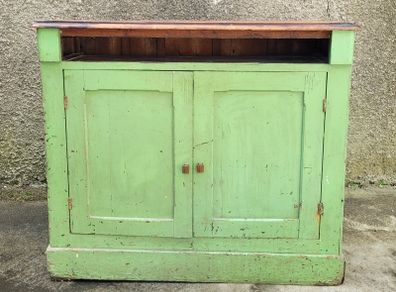 19th century painted cabinet