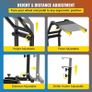 Racing Simulator Steering Wheel Stand G29 G27 and G25 Racing Simulator Steering Wheel Stand,Wheel Support and Pedal not Included Image 2