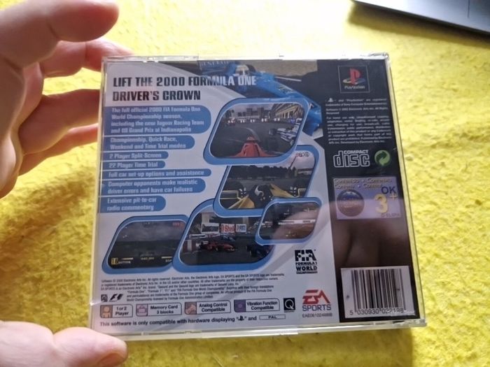 F1 2000  PlayStation1 Ps1 PlayStation2 Ps2 Games Original