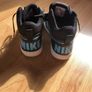 Nike trainers blue with metallic blue tick Image 2