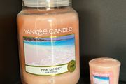 Pink Sands Yankee Candle with Mini