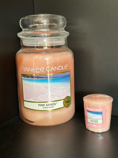 Pink Sands Yankee Candle with Mini