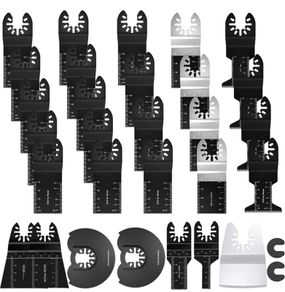 31 PCS Oscillating Saw Blades, Premium Multitool Blades Kit for Wood Metal Plastics, Oscillating Tool Blades, Quick Release Tool Saw Blades (FREE POSTAGE)