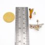 Natural Baltic Amber On Sterling Silver Stud Earrings Image 6