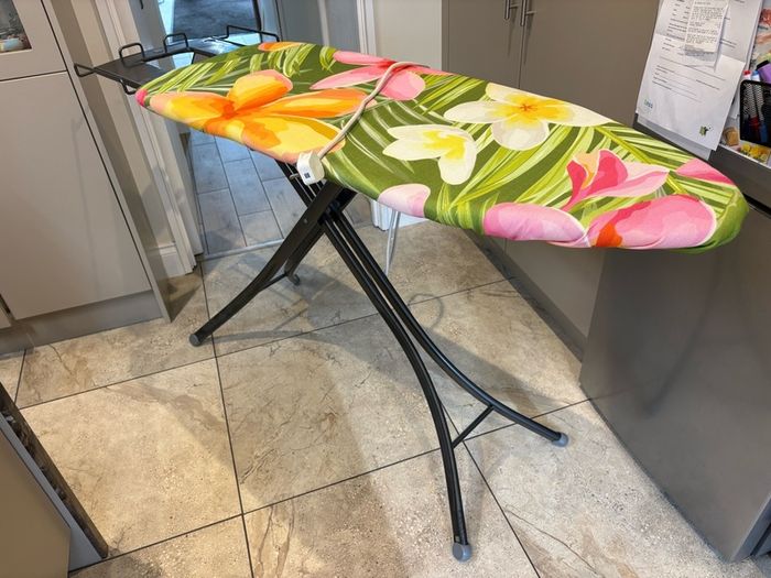 XL Ironing Board with socket and plug