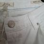Wide Leg White 3/4Trousers joules Jeans Image 2