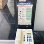 old style payphone. Phone Money vault was opened. Steel bent and open Image 4