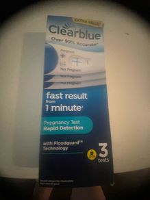 clear blue pregnancy tests